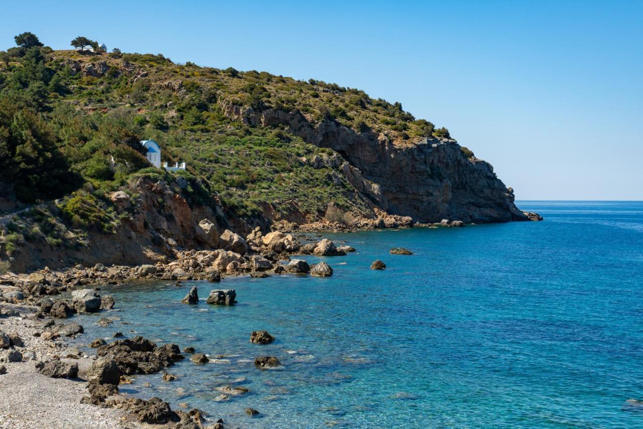 Agali Beach Pansion Mármaron Kültér fotó